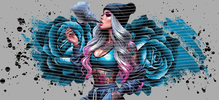 16oz Sunflower Girl-SU-607